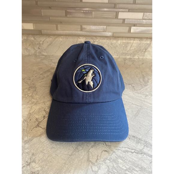 Light Blue Minnesota Timberwolves Strapback NBA Hat - Picture 2 of 7